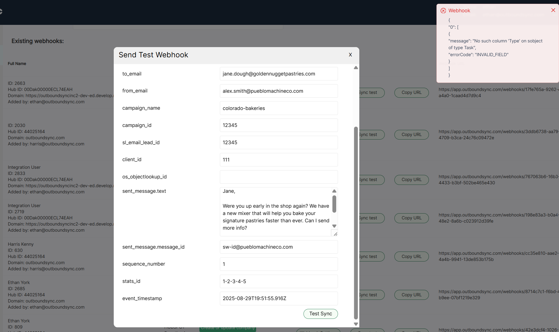 Salesforce illustrating Task Type field access or the INVALID_FIELD error context for missing Type visibility