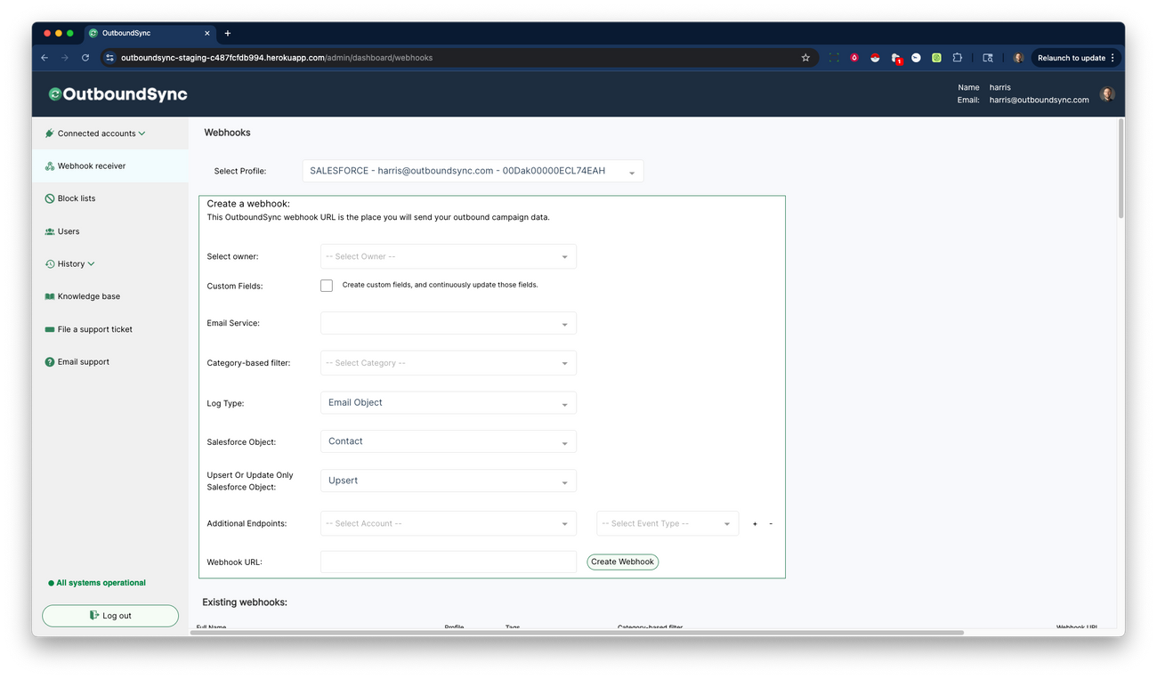 Salesforce setup guide