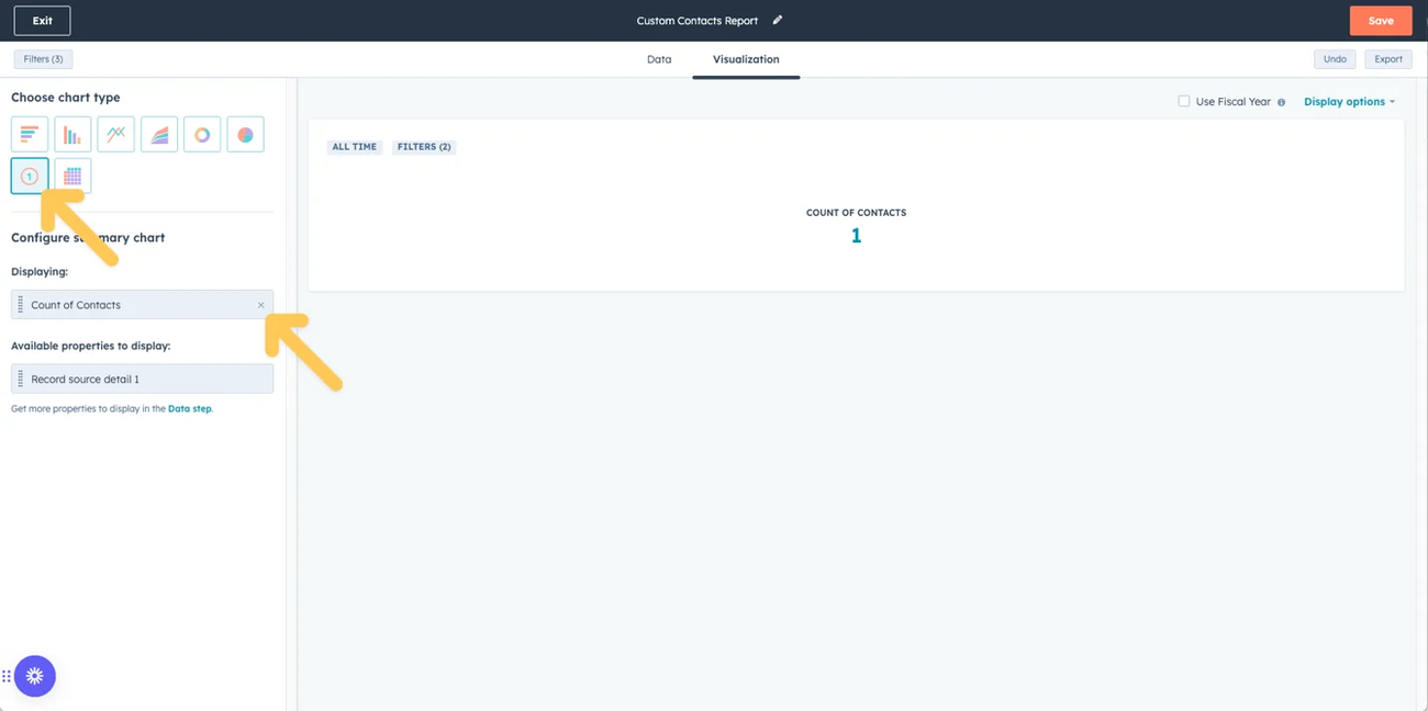How to create reports on converted leads