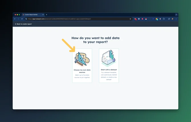 How to create reports on activities