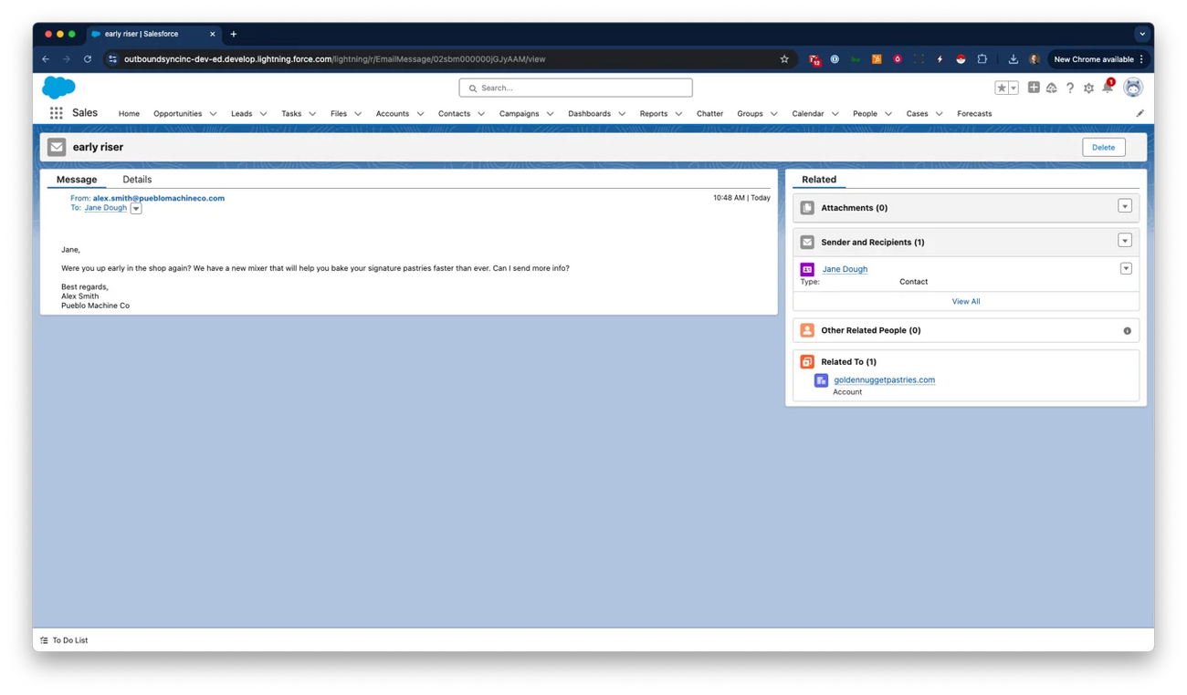 Salesforce setup guide