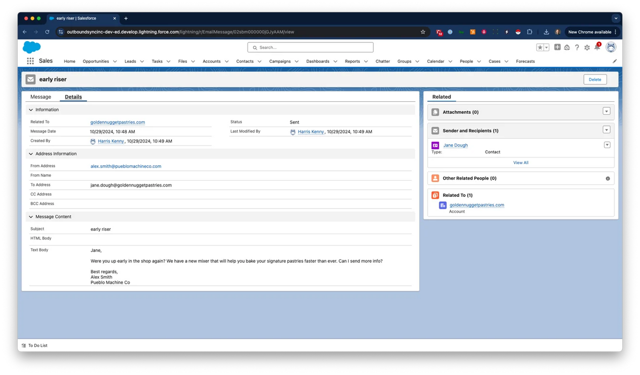 Salesforce setup guide