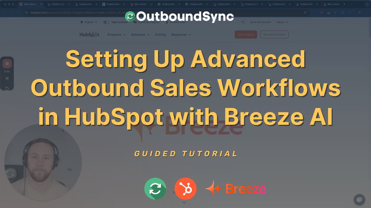 Advanced Outbound Workflows in HubSpot with Breeze AI and OutboundSync
