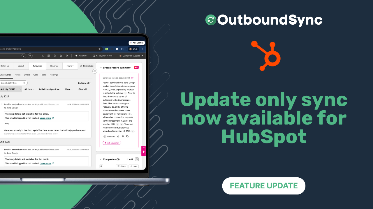 HubSpot Update Only is now available