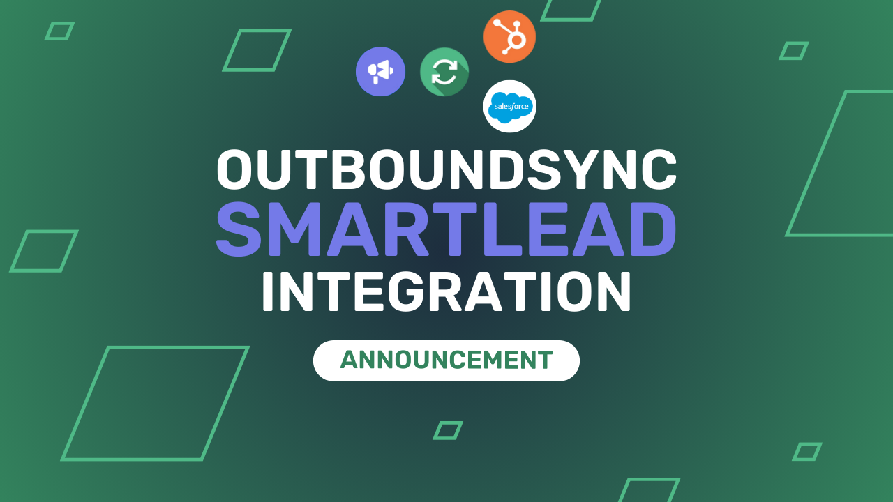 OutboundSync's Smartlead integration for HubSpot and Salesforce