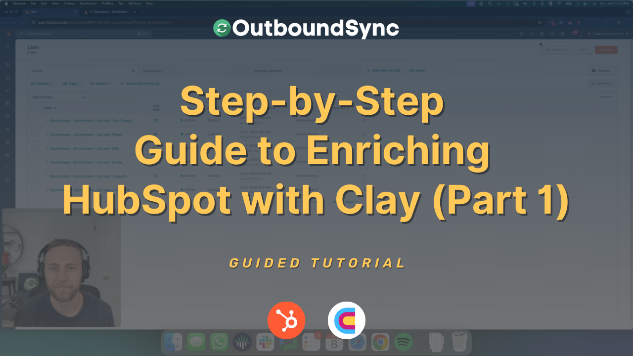 Enriching HubSpot with Clay (Part 1: LinkedIn profiles)